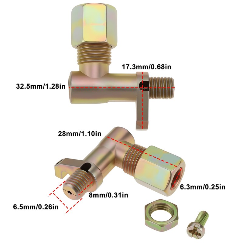 EMSea 2pcs Air Compressor Pressure Switch Relief Valve Model HL031000AV