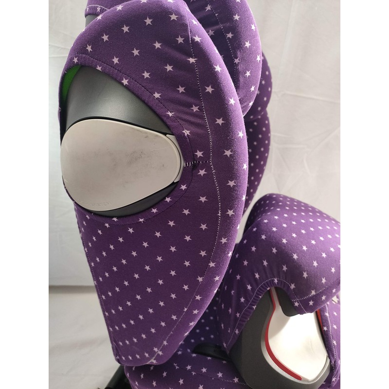 MOON-BEBE Case for Cybex Solution M, Solution Fix (Violeta)