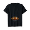 African American Baby Peeking From Belly Gift T-Shirt