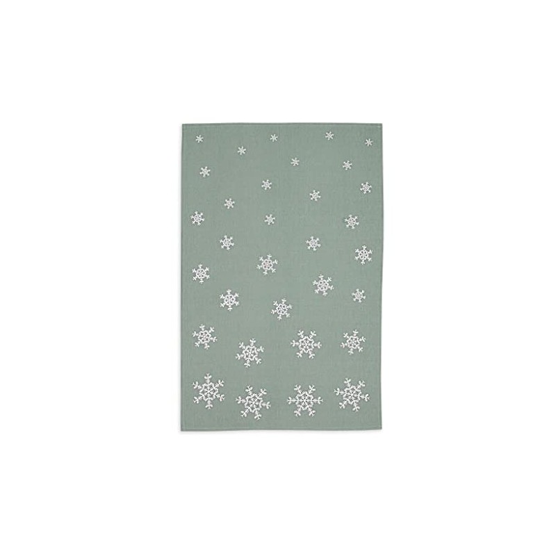 Ulster Weavers 100% Cotton Tea Towels - Christmas Snowflake (Pack