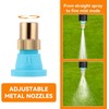 6-Nozzle Poly Boom Wand with 3/8" 1/2" Brass Fitting, 7.5