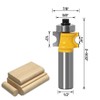 APLUS Half Rod Cutter, 5 Pieces Half Round Bearing Bullnose