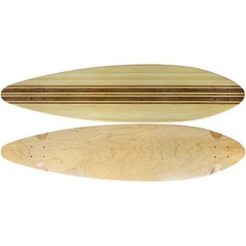 Moose Longboard 9.5" x 41" Top-Ply Bamboo Deck with Grit