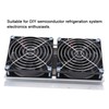 Thermoelectric Semiconductor Radiator Cooler Refrigeration Cooling Fan Heat Sink System