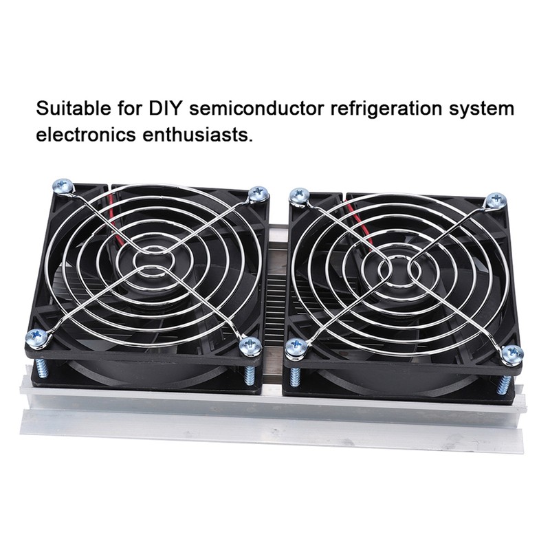 Thermoelectric Semiconductor Radiator Cooler Refrigeration Cooling Fan Heat Sink System
