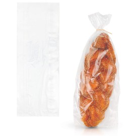 APQ Plastic Bread Bags for Homemade Bread, 5.5 x 4.75 x 15 Inch. 1000 Pack Open Top Gusseted Plastic Bags for Packaging Products. 0.65 Mil Plastic Bread Storage Bags Waterproof Bags for Homemade Bread