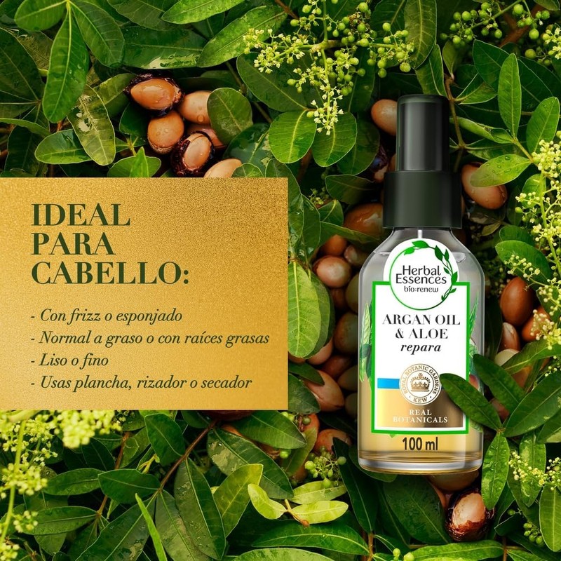 Herbal Essences Aqua Oil Bio:Renew Aloe & Aceite de Argán