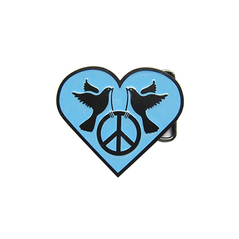 Urban Backwoods Peace Doves II Replacement Belt Buckle