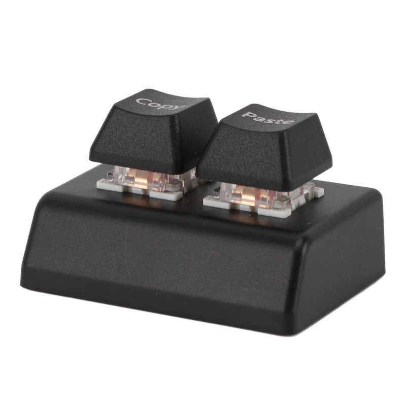 Programmable Keypad 2 Keys Copy Paste Red Switch USB C