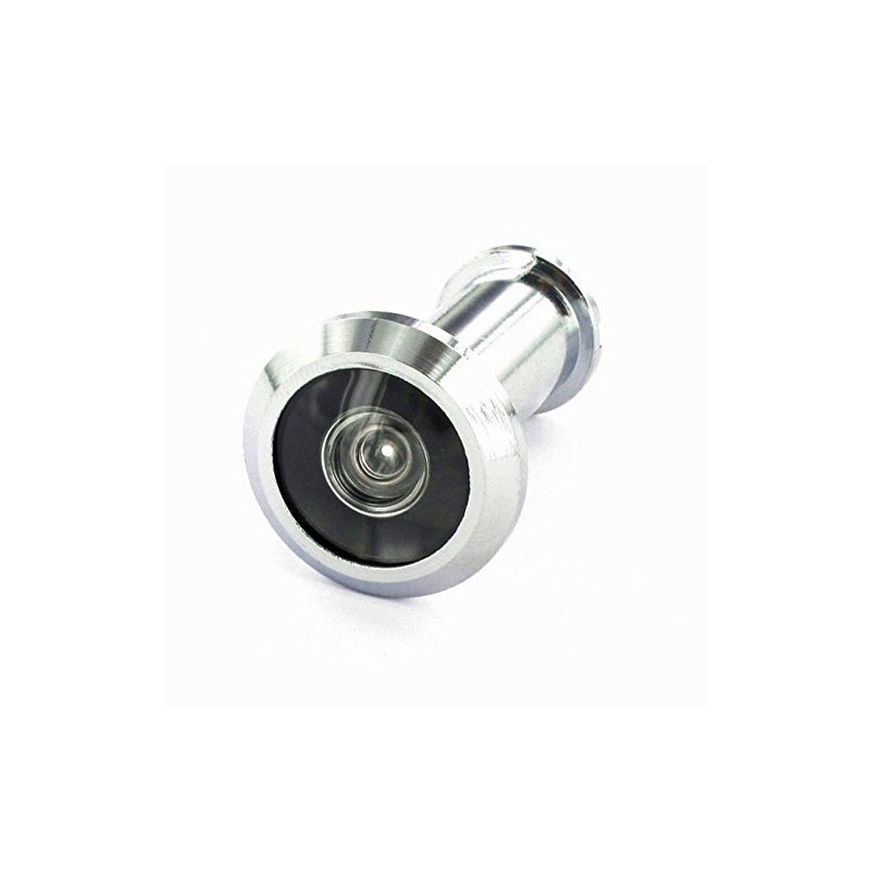 Door Security Spy Hole 180° Viewer in Polished Chrome