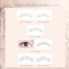 NAGARAKU Premade Spike Eyelash Extensions, 120 Pieces, Spikes, Ellipse Eyelashes,
