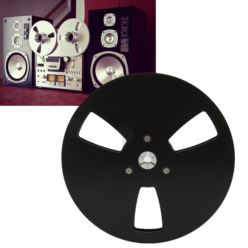 1/4 7 Inch Empty Aluminum Alloy Take Up Reel to
