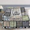 Pertos Religious Gifts Blanket Christian Bible Verse Throw Blanket