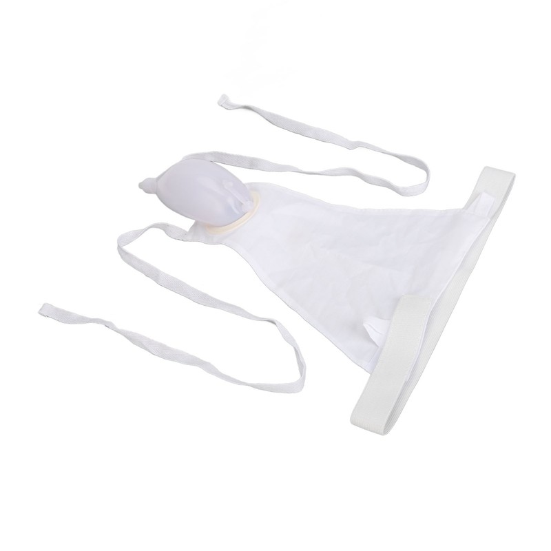 Men Urine Collector Bag Reusable Urinal Pee Holder 1000mL Wearable