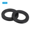 PATIKIL M20 Rubber Flat Washers 12 Pack 20mm Inner Diameter