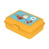 Bobo Siebenschläfer Children's Lunch Box with Compartments, Yellow