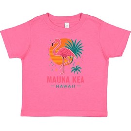 inktastic Mauna Kea Hawaii Flamingo Tropical Vibes Baby T-Shirt 18 Months Hot Pink 46c7e