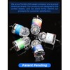 BLUEWING 2pcs Club Deep Drop Light Diamond Fishing Lamp 3X-5X