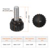 sourcing map 10pcs Knurled Clamping Knobs Thumb Screws M5 x