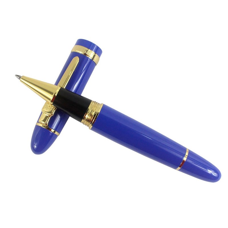 Jinhao 159 Big Heavy Barrel Rollerball Pen with Golden Clip