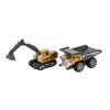 6pcs 1:64 Construction Vehicle Toy Mini Decoration Alloy Construction Vehicle
