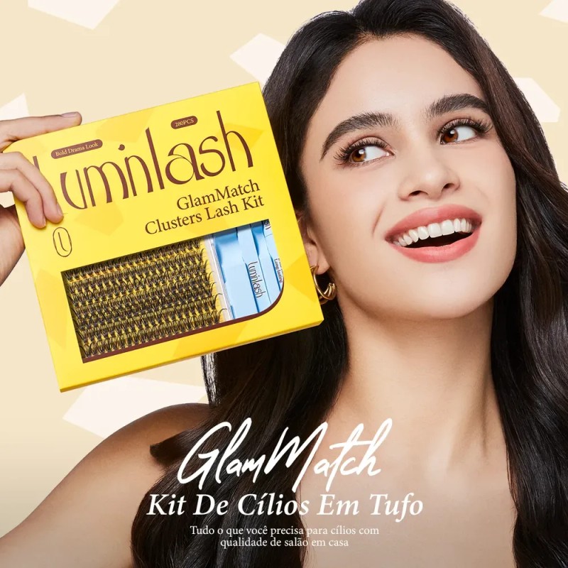 Luminlash Kit De Extensiones De Pestañas 8-16mm