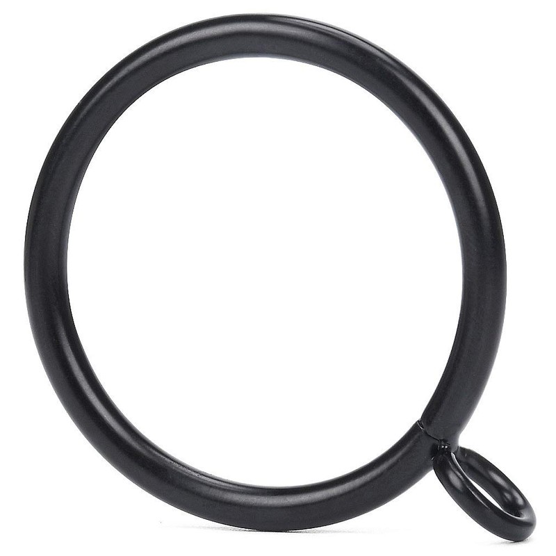 36 Pcs 1.5-Inch Inner Diameter Curtain Rings with Eyelets,Fits Up