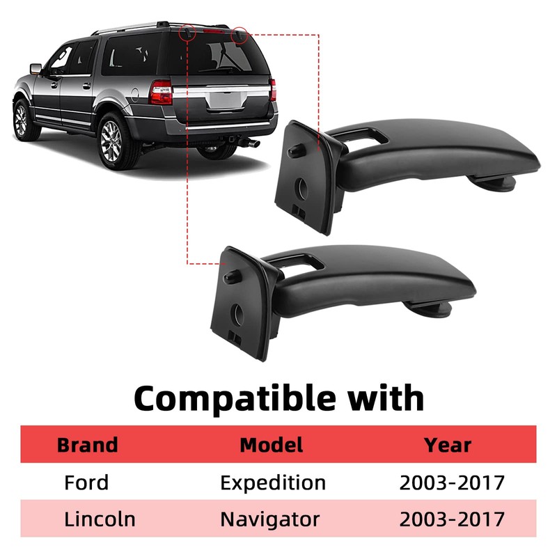 7L1Z78420A68AA Rear Liftgate Glass Hinge Set, Rear Window Hinge Compatible