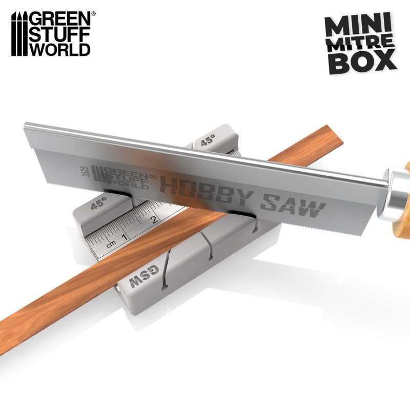 Green Staff World GSWD-12936 Mini Miter Box Saw Cutting Guide
