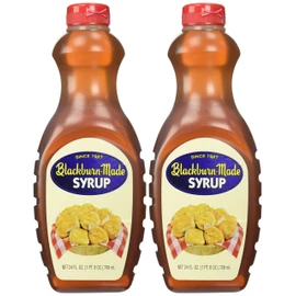 Blackburn's Pancake & Waffle Syrup, 24 Oz (Pack of 2) – Rich, Sweet Flavor Perfect for Breakfast, Baking, & Desserts (2 Pack, Original)