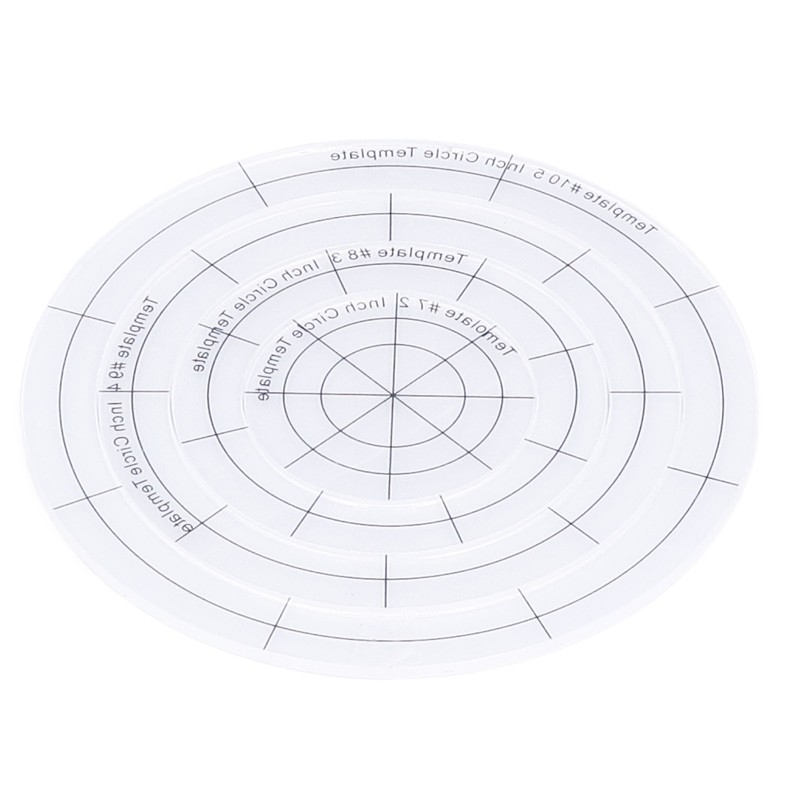 Quilting Rulers Shaped Patch Work Template Tool Ruler DIY Transparent