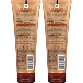 L'Oreal Paris EverCreme Sulfate Free Shampoo for Dry Hair, Triple Action Hydration for Dry, Brittle or Color Treated Hair, with Apricot Oil, 8.5 Fl; Oz (Pack of 2) (Packaging May Vary)