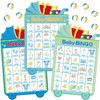 Fancy Land Baby Shower Bingo Game 24 Guests Boy Baby