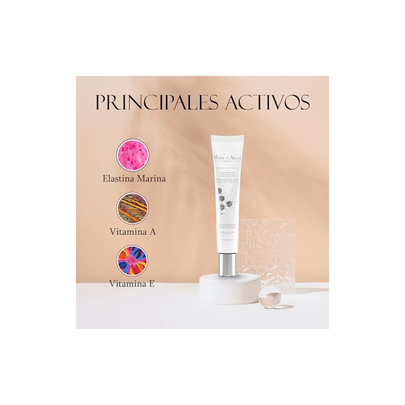 Marie Argan Set Piezas Science Advance Crema Facial Día Contorno