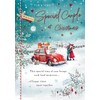 Piccadilly Greetings Christmas Card For a Very Special Couple Car