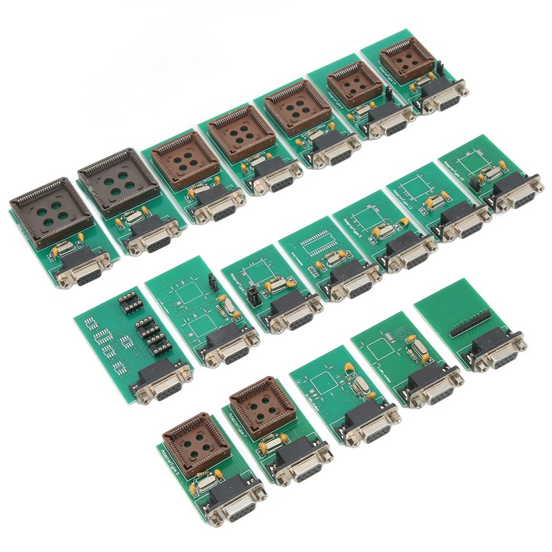 19 Pcs UPA Full Adapter Programming Eeprom Board Clip Adapter