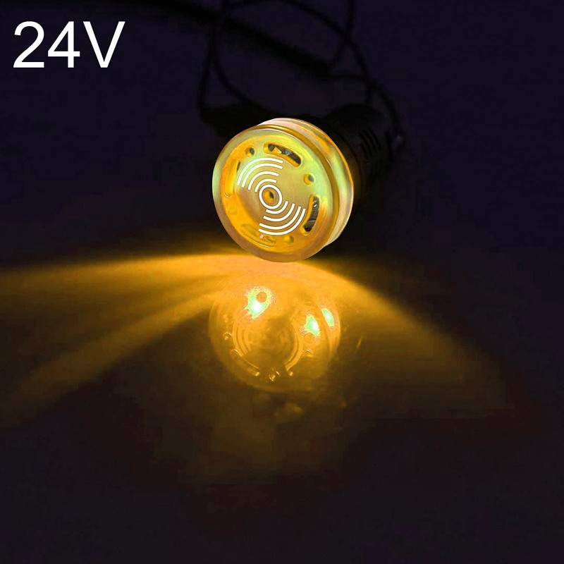 GUUZI Pack of 6 AC DC 24 V 22 mm