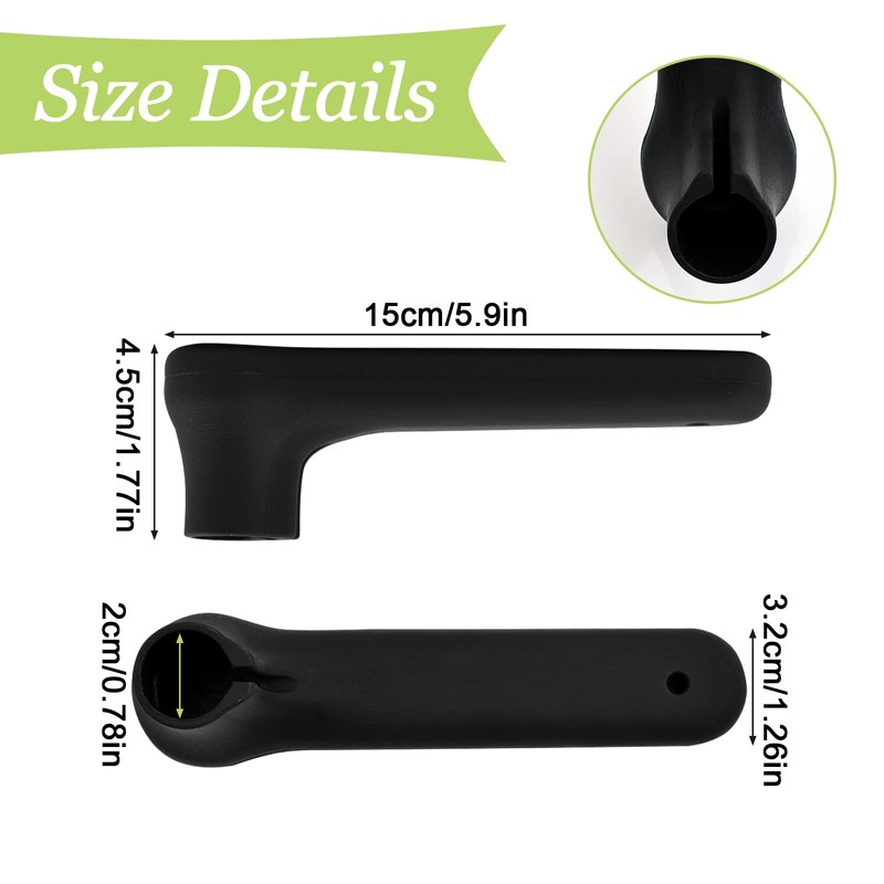 UFURMATE Door Handle Covers, 2Pcs Silicone Door Knob Covers Anti-Static