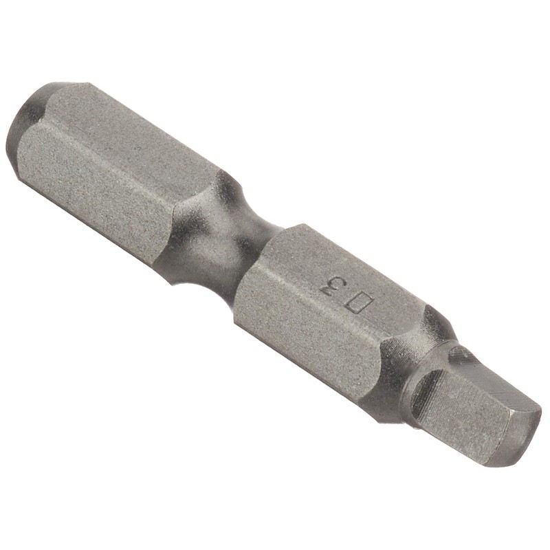 ANEX AKL-SB3033 Bit Square, Single Headed, For L-Shaped Adapters, #3