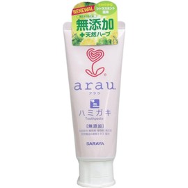 [Japanese Toothpaste] arau. 6 x 120g soap toothpaste