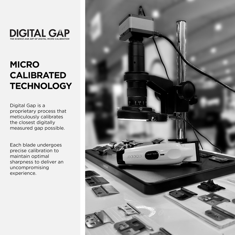 COCCO Digital Gap Ambassador DLC Taper Clipper Blade, ADGCT-DLC Replacement