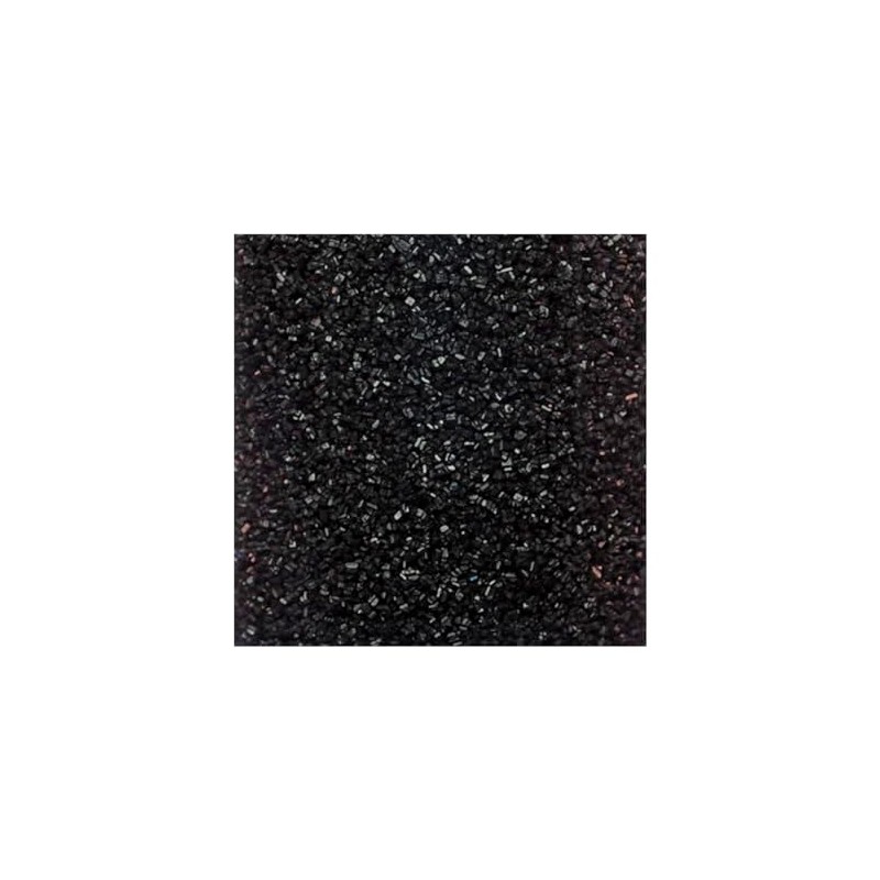 Hobbyland Edible Sprinkles, Sanding Sugar, 4 Oz (Black)