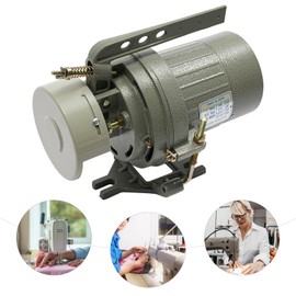 Clutch Motor Single Phase Clutch Motor Industrial Sewing Machine Motor 3450rpm for Industrial Sewing Machines with Clutch Motor 400W 1/2HP DOL12HS US Plug