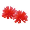 Artec Hand Free Cheer Pom Poms, Pastel Red, 3127
