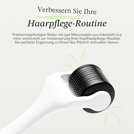 Scandinavian Biolabs Scalp Activating Roller | Stimulates and Improves Scalp Health, Encourages Fuller Looking Hair, Medical-Grade Titanium Microneedles, Enhances Product Absorption