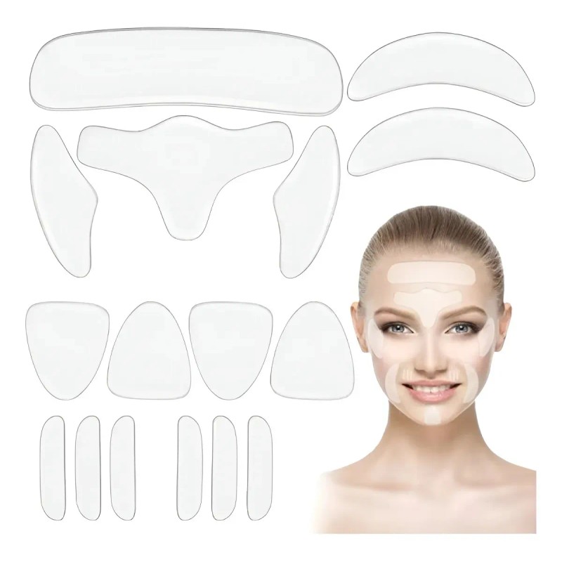 Parches De Silicona Antiarrugas Reutilizables