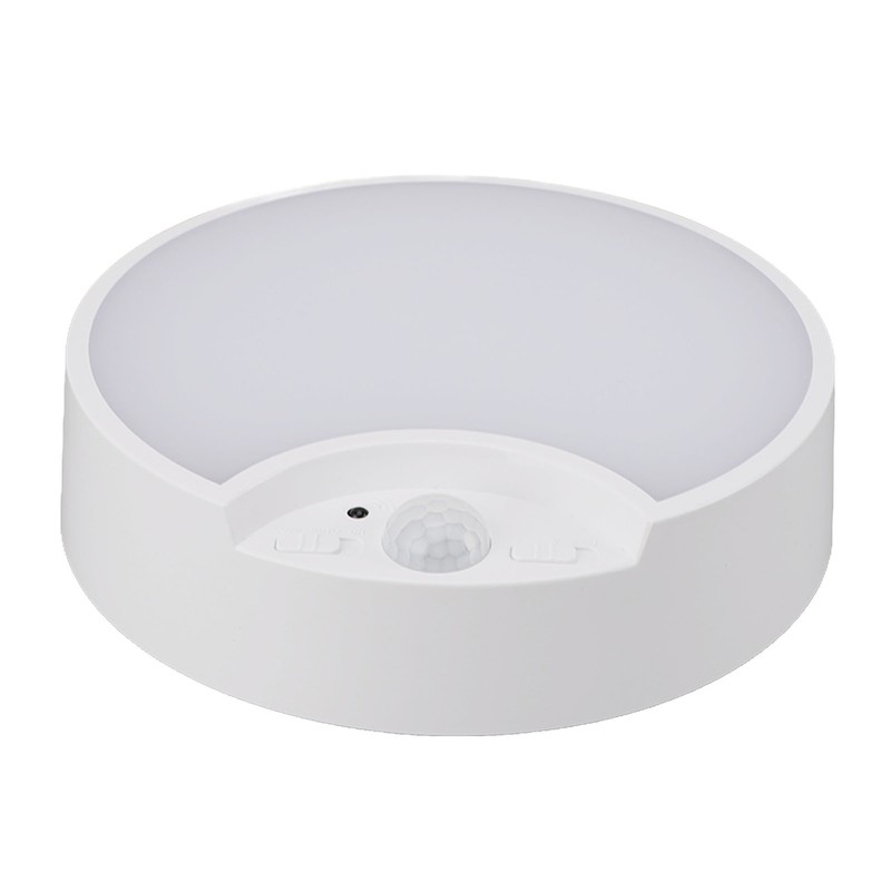 Motion Sensor Ceiling Light Indoor Wireless White LED Battery Powered
