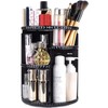 sanipoe Rotating Makeup Organizer,DIY Adjustable Spinning Holder,Foldable Cosmetic Storage Display