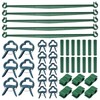 Saihisday 50PCS Stake Arms for Tomato Cage,11.8 Inches Expandable Trellis