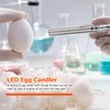 ULTECHNOVO Eggs Light Lamp LED Egg Candler Fertility Test Egg